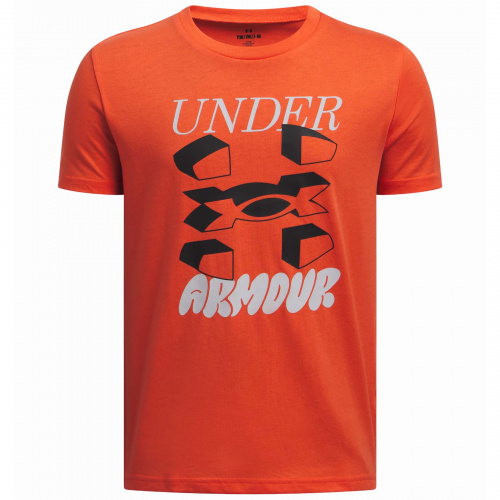 Tricouri & Polo - Under Armour Tricou pentru Copii - Boys UA Split Big Logo Short Sleeve | Imbracaminte 
